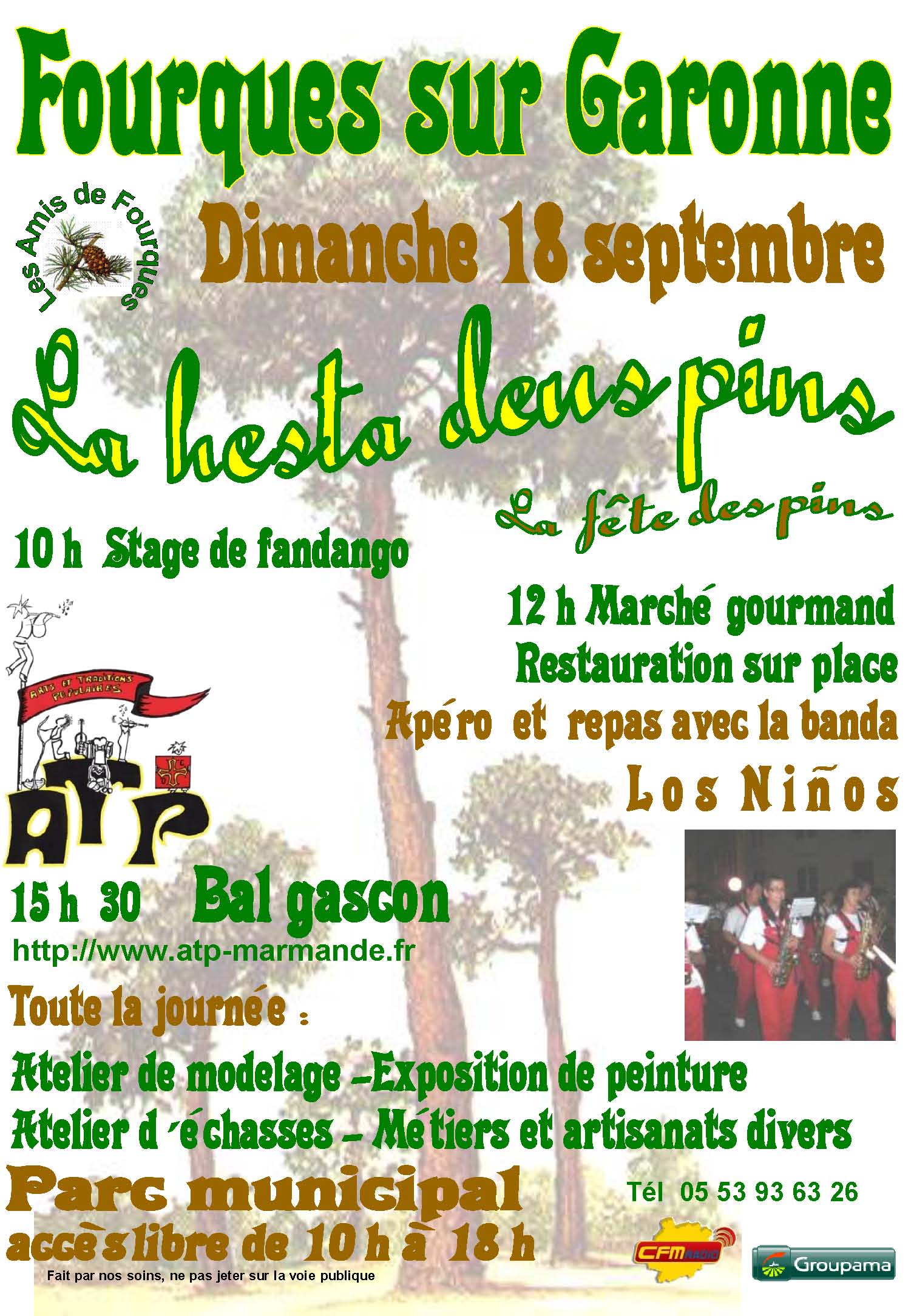 La Hesta deus pins à Fourques dimanche 18 septembre
