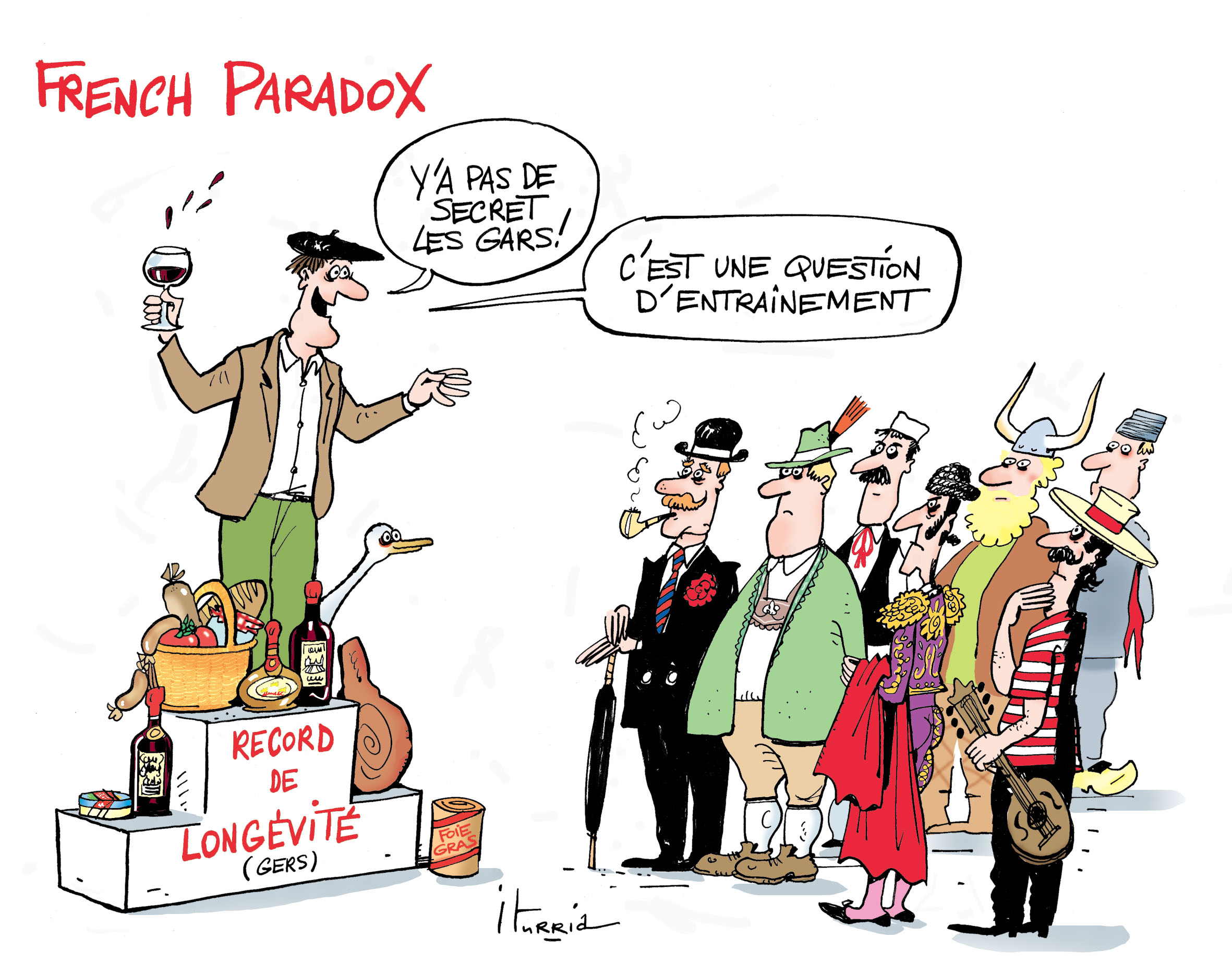 Exposition dessins d&rsquo;humour – Michel Iturria