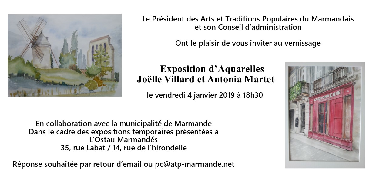 carton invitation aquarelle
