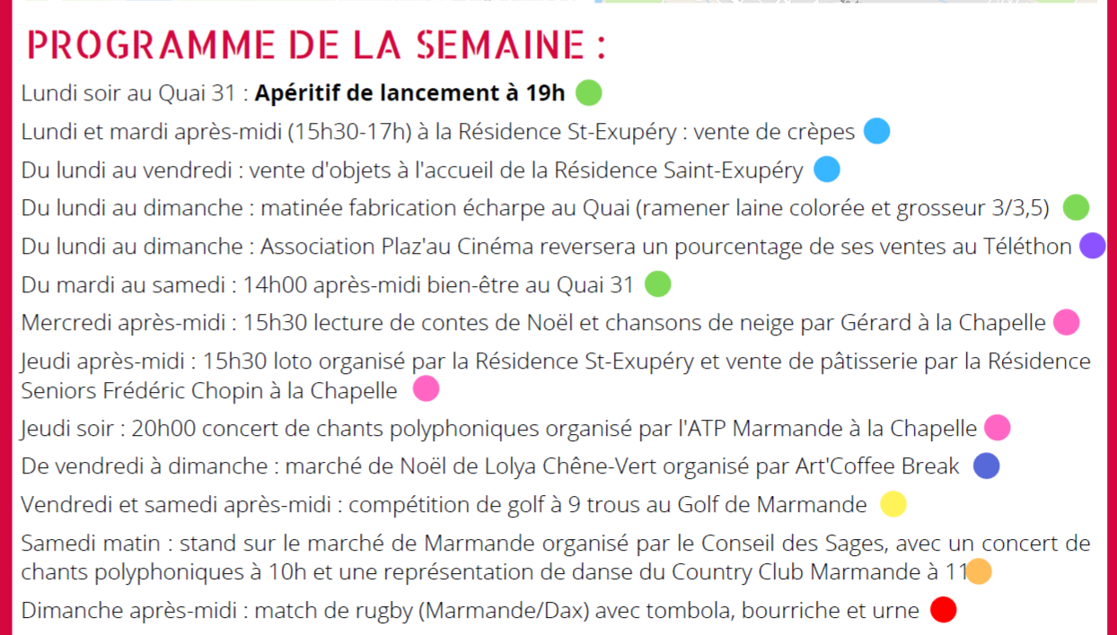 Téléthon à Marmande