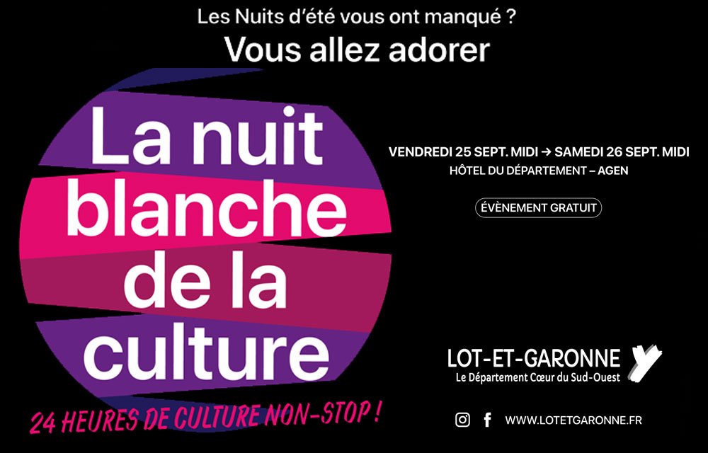 Nuit blanche du Conseil Départemental